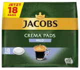 Jacobs Crema łagodna 10 x 18 kapsułek UTZ z certyfikatem
